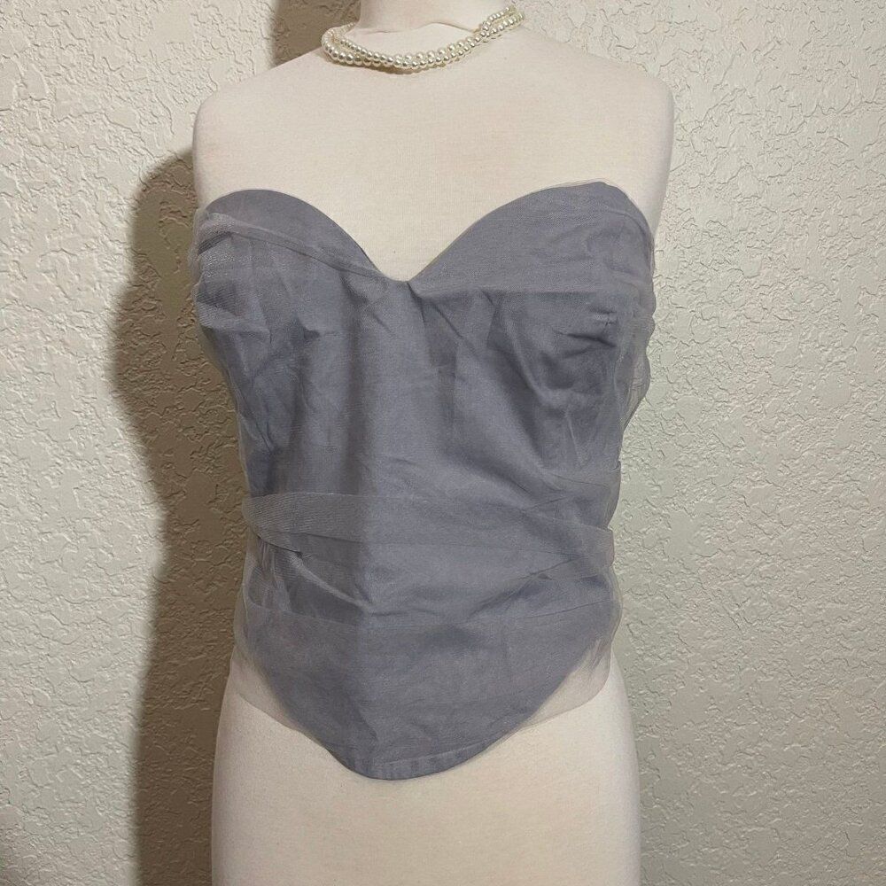 ASOS Design Corset Crop Top - Picture 2 of 7